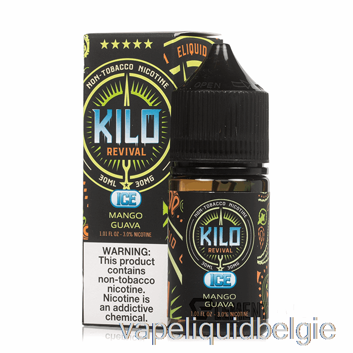 Vape België Ijs Mango Guave - Kilo Opwekkingszouten - 30ml 30mg